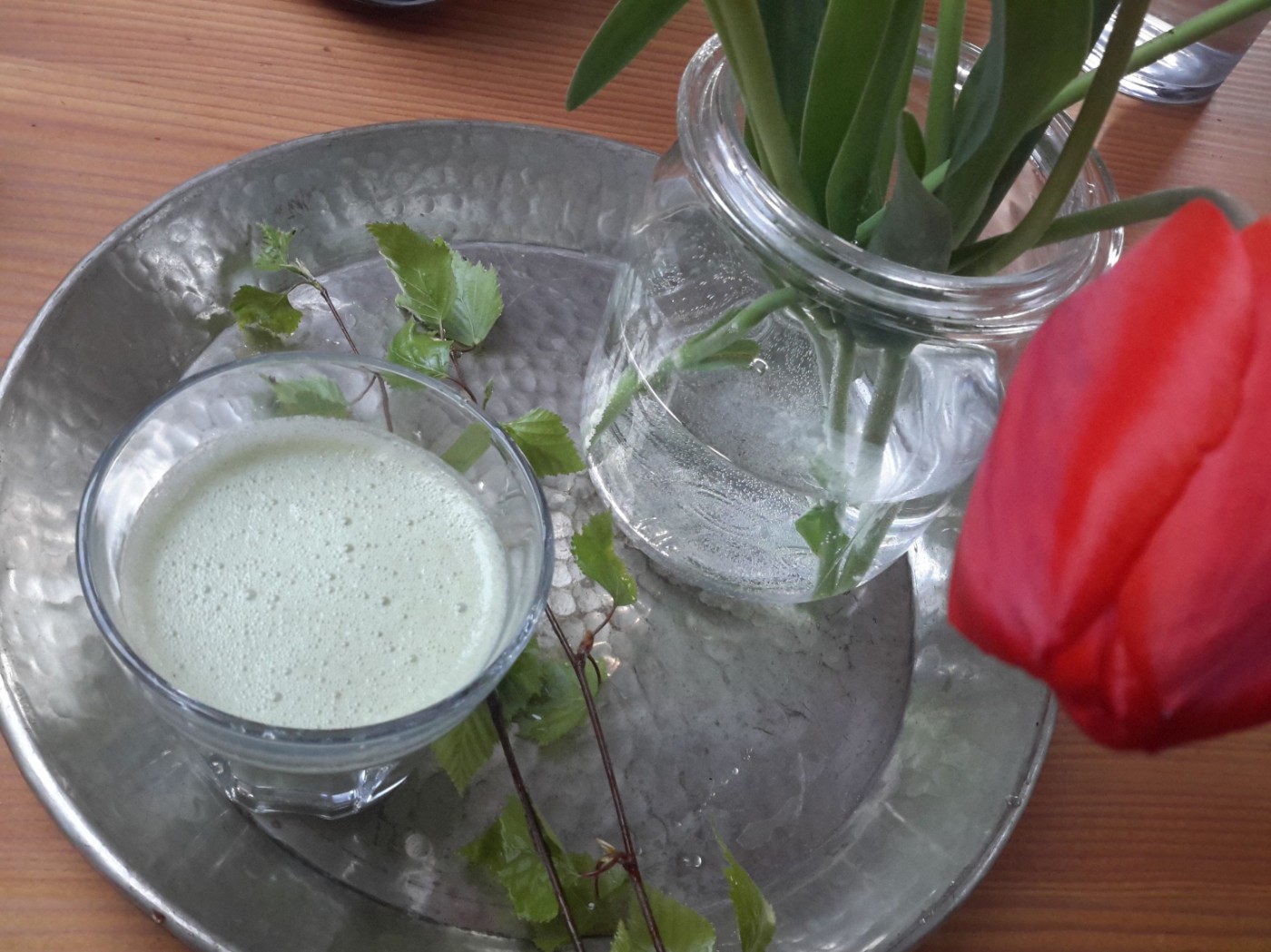 Birken-Brennessel-Smoothie