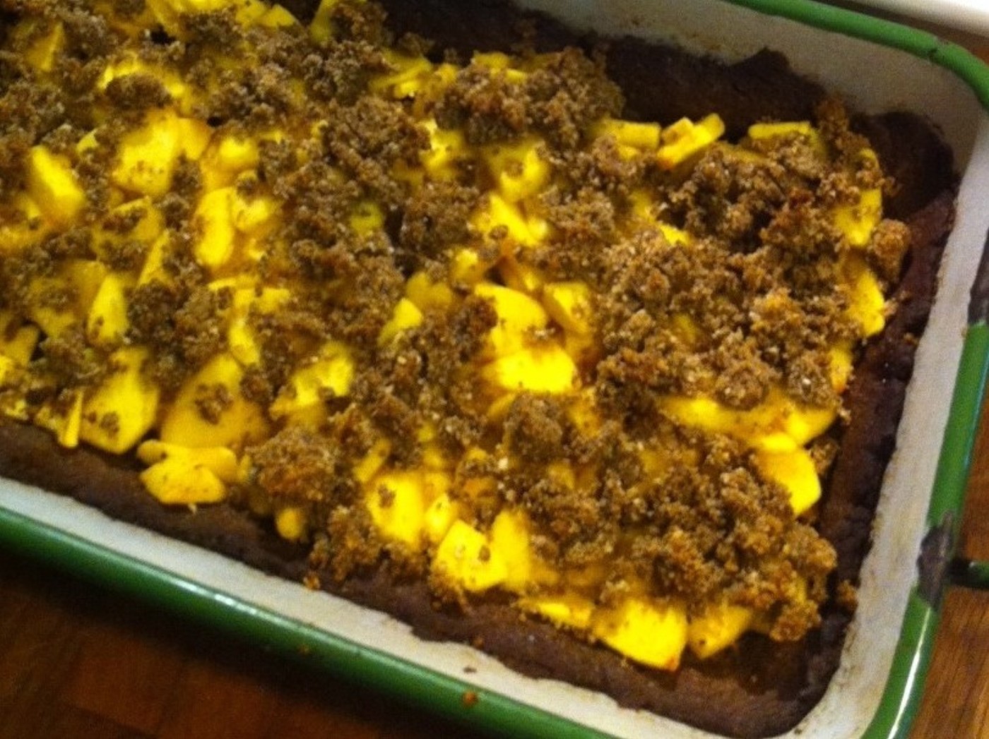 Apfel-Hanfnuss-Kuchen