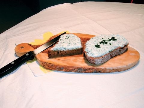 Topfen-Bärlauchaufstrich