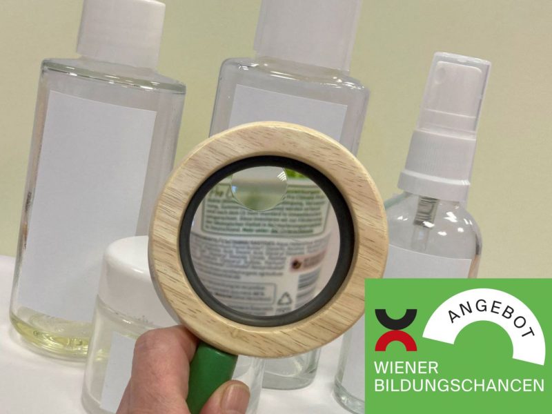 Lupe vergrößert Inhaltsstoffe