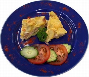 Birnen-Erdäpfel-Gratin