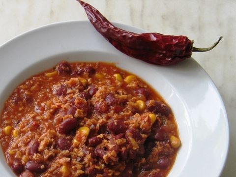 Chilli mit Sojagranulat