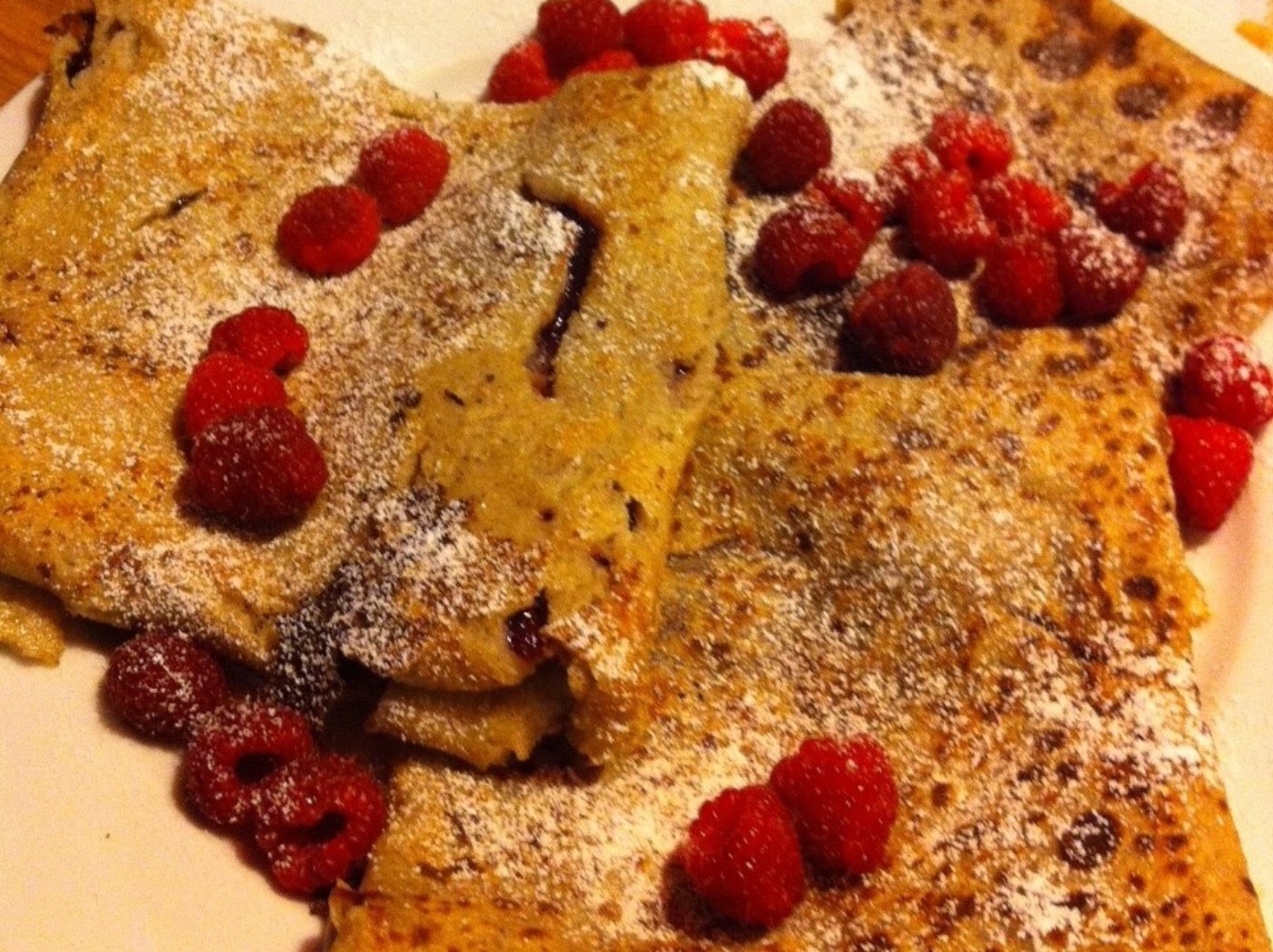 Himbeer-Crepes