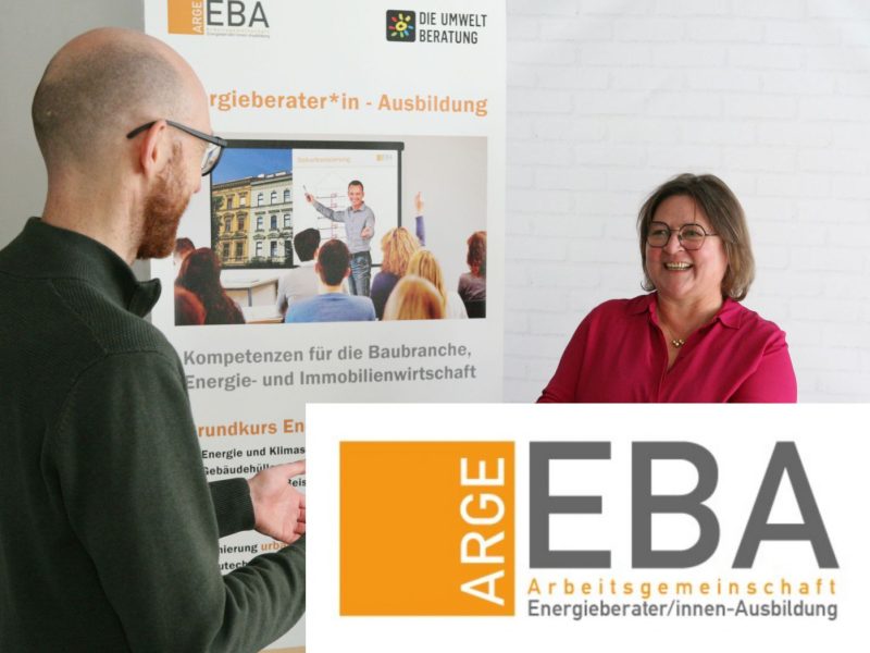 Übergabe der Urkunde zur Ausbildung Energieberater*in