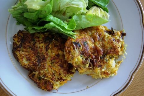 Erdäpfel-Gemüse-Puffer