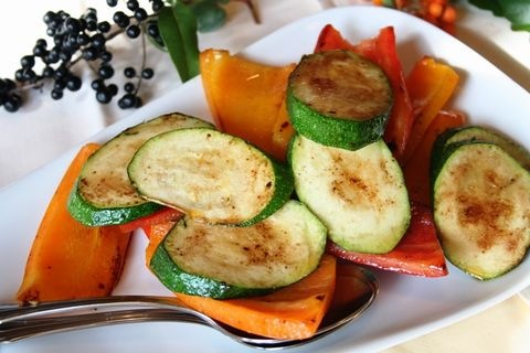 bunte Gemüsepfanne