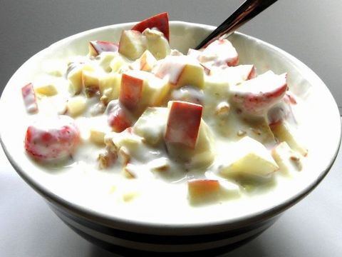 Joghurt mit Früchten