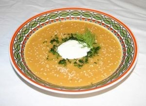 Fenchelcremesuppe