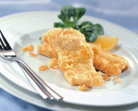 gebackenes Karpfenfilet