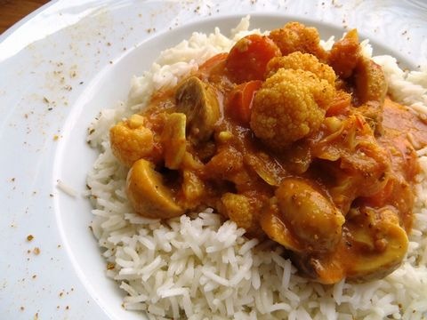 Karfiol-Curry