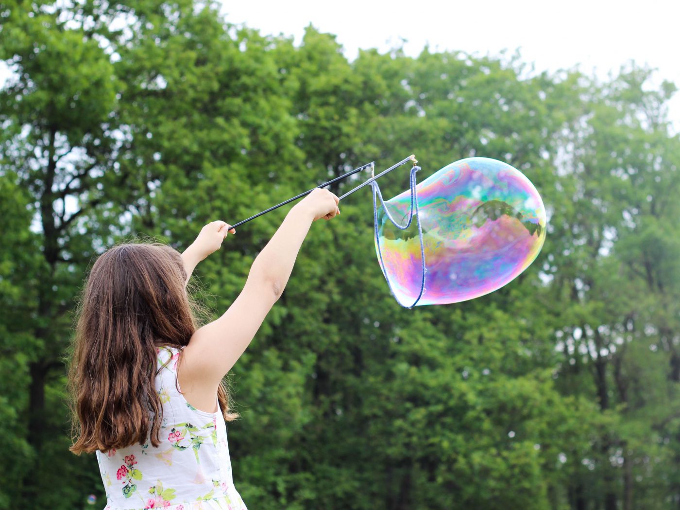 Kinderparty in der Natur
