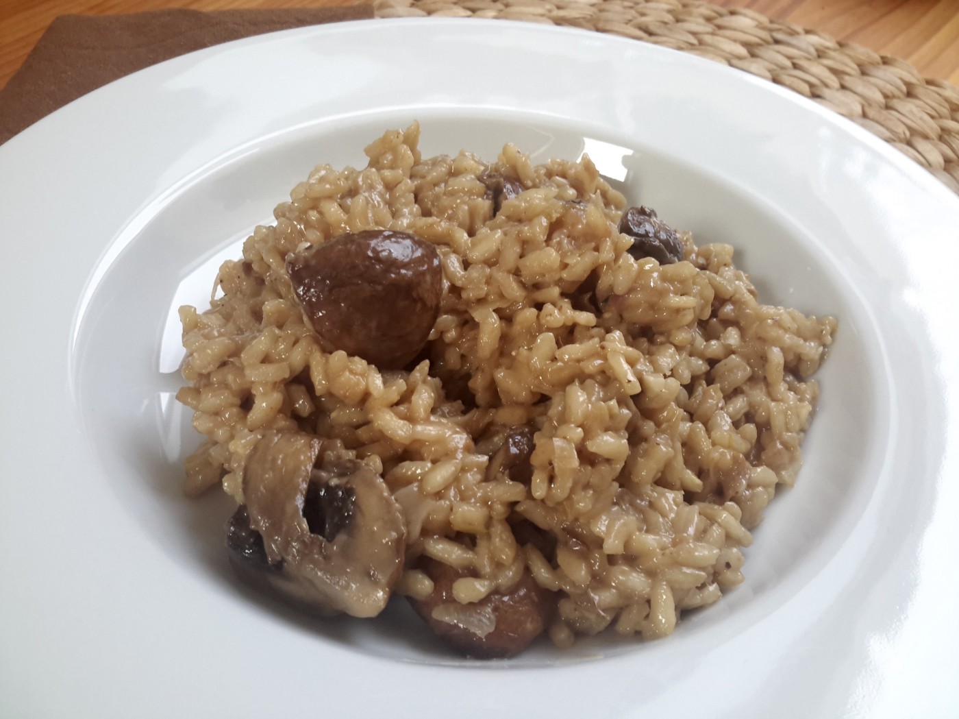 Pilzrisotto