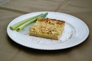 Porreekuchen pikant