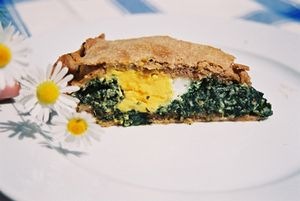 Ricotta-Spinat-Torte