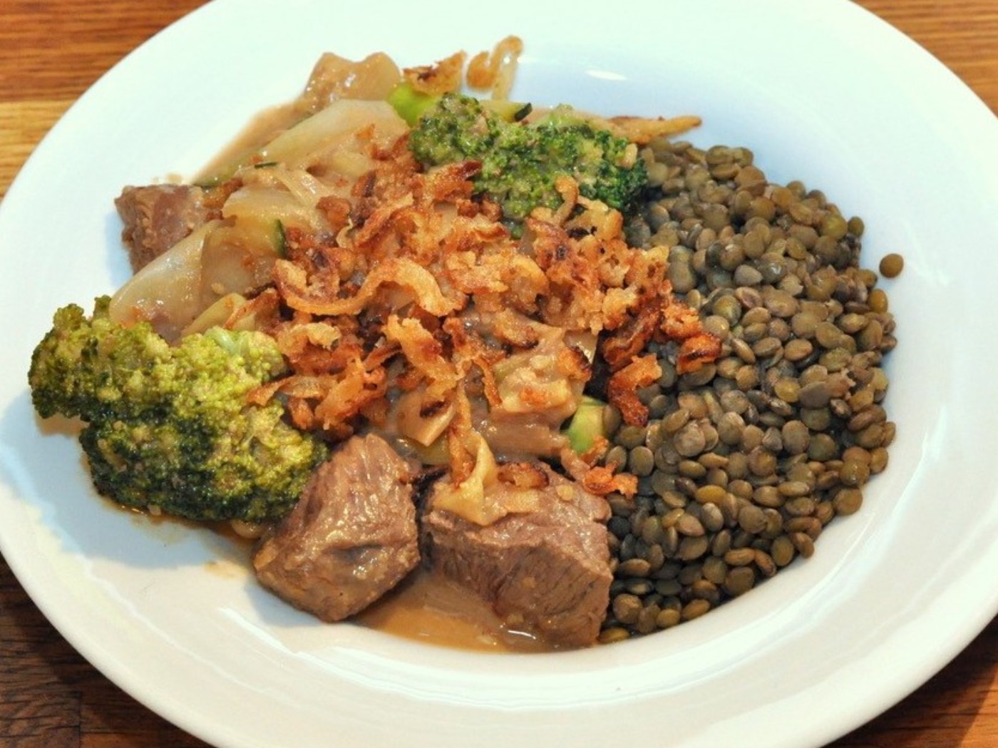 Rinderfilet in Erdnuss-Sauce