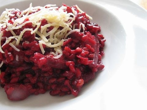 Rote Rübenrisotto
