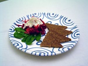 Rote-Rüben-Salat mit Äpfeln