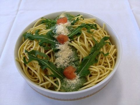 Ruccola-Spaghetti