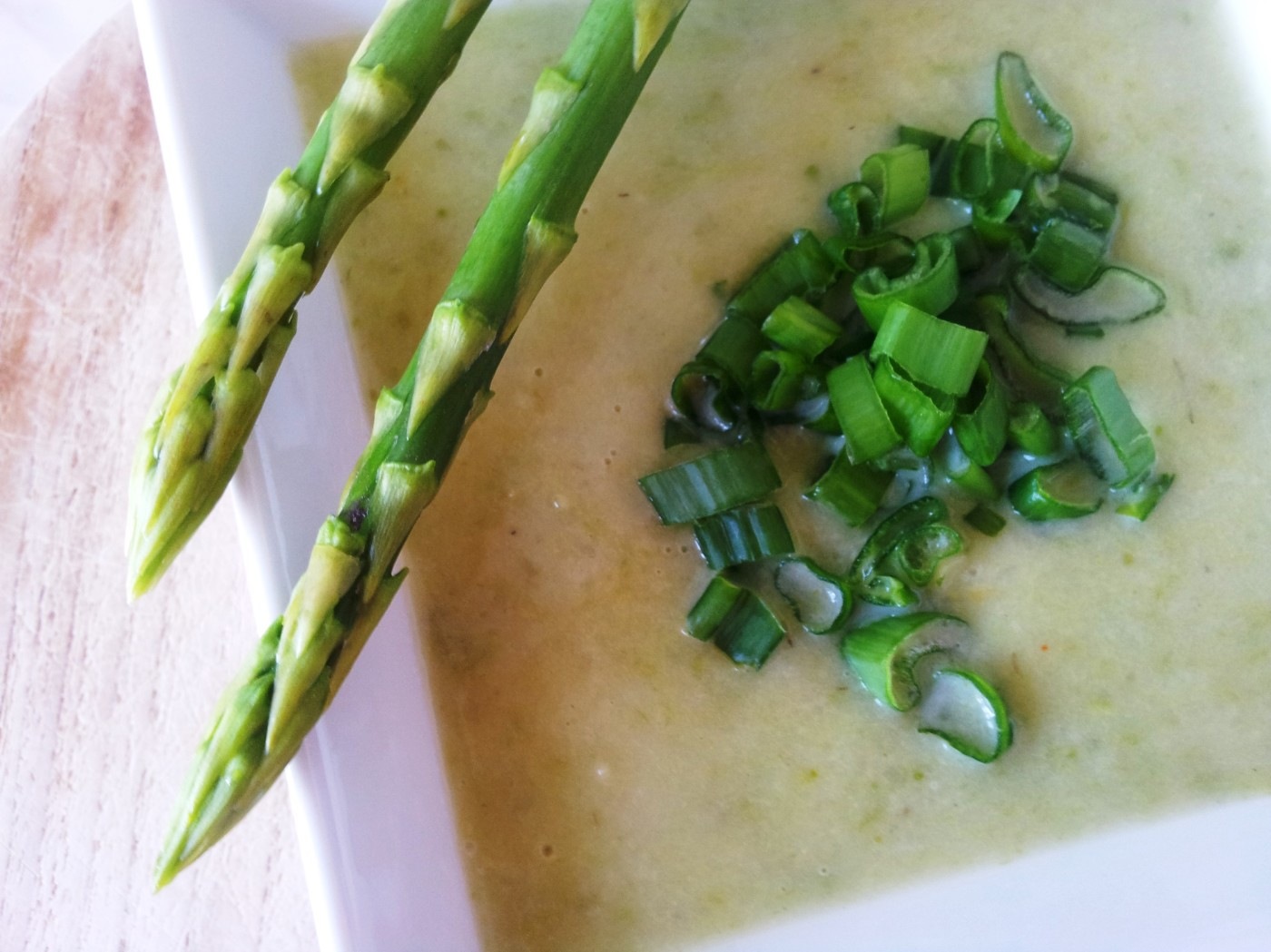 Spargel-Erdäpfelsuppe