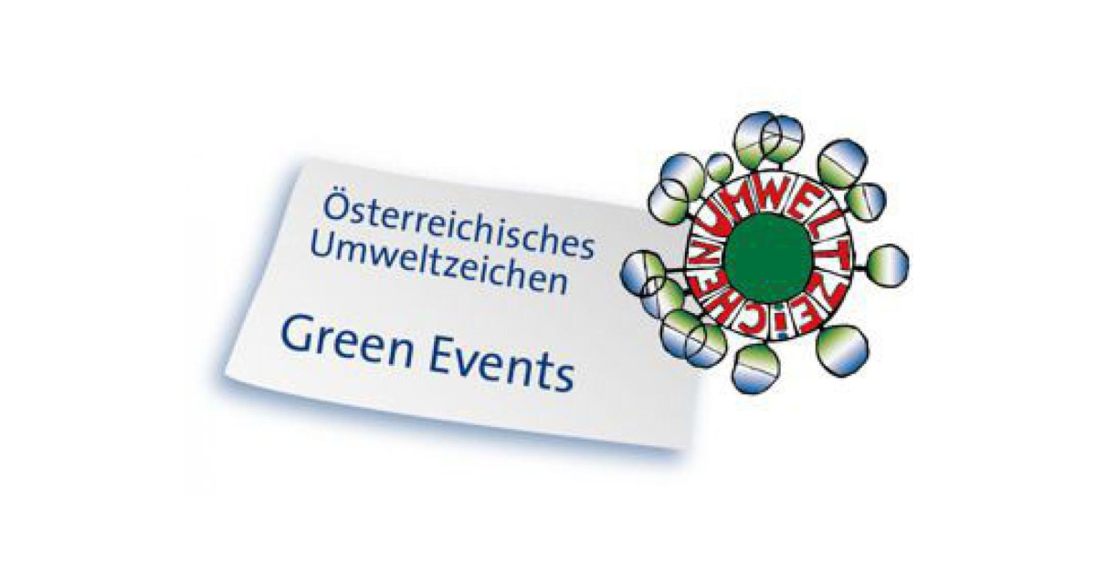 Umweltzeichen Green Events Logo