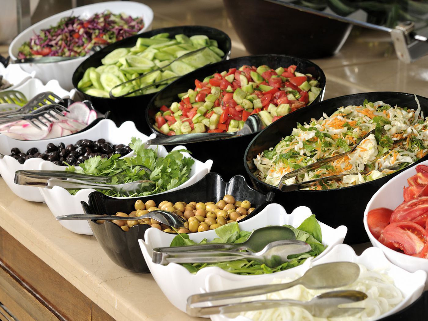 Vegetarisches Buffet