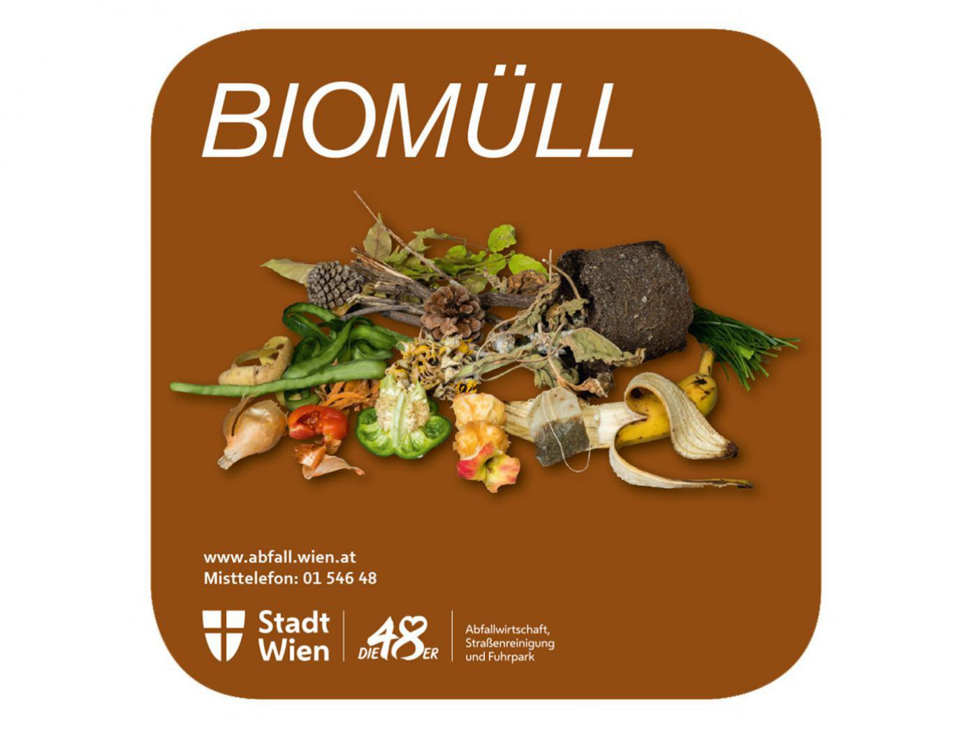 Aufleber Biomüll