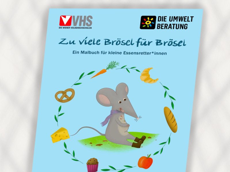 Titelblatt des Mahlbuchs mit Brösel in der Mitte