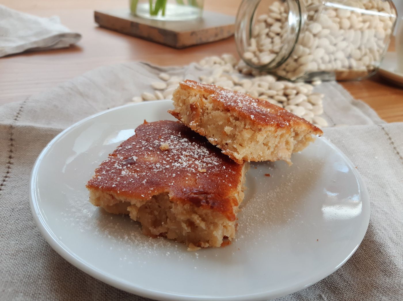 Bohnenblondies