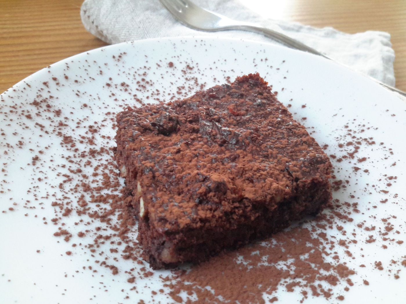 Bohnenbrownie