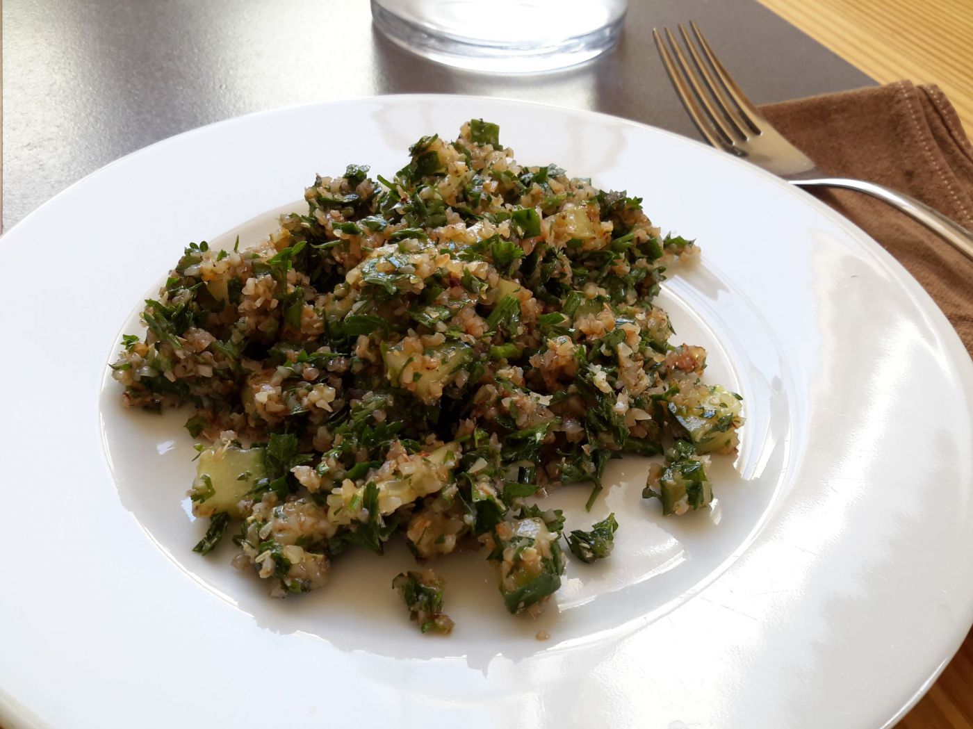 Buchweizenbulgur mit Gurke