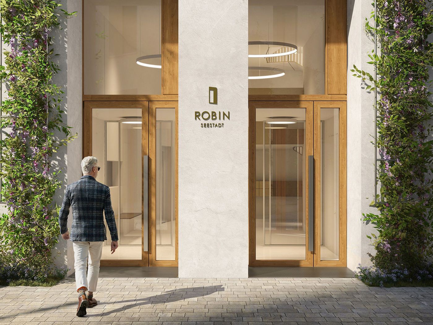 Eingang ROBIN Gebäude