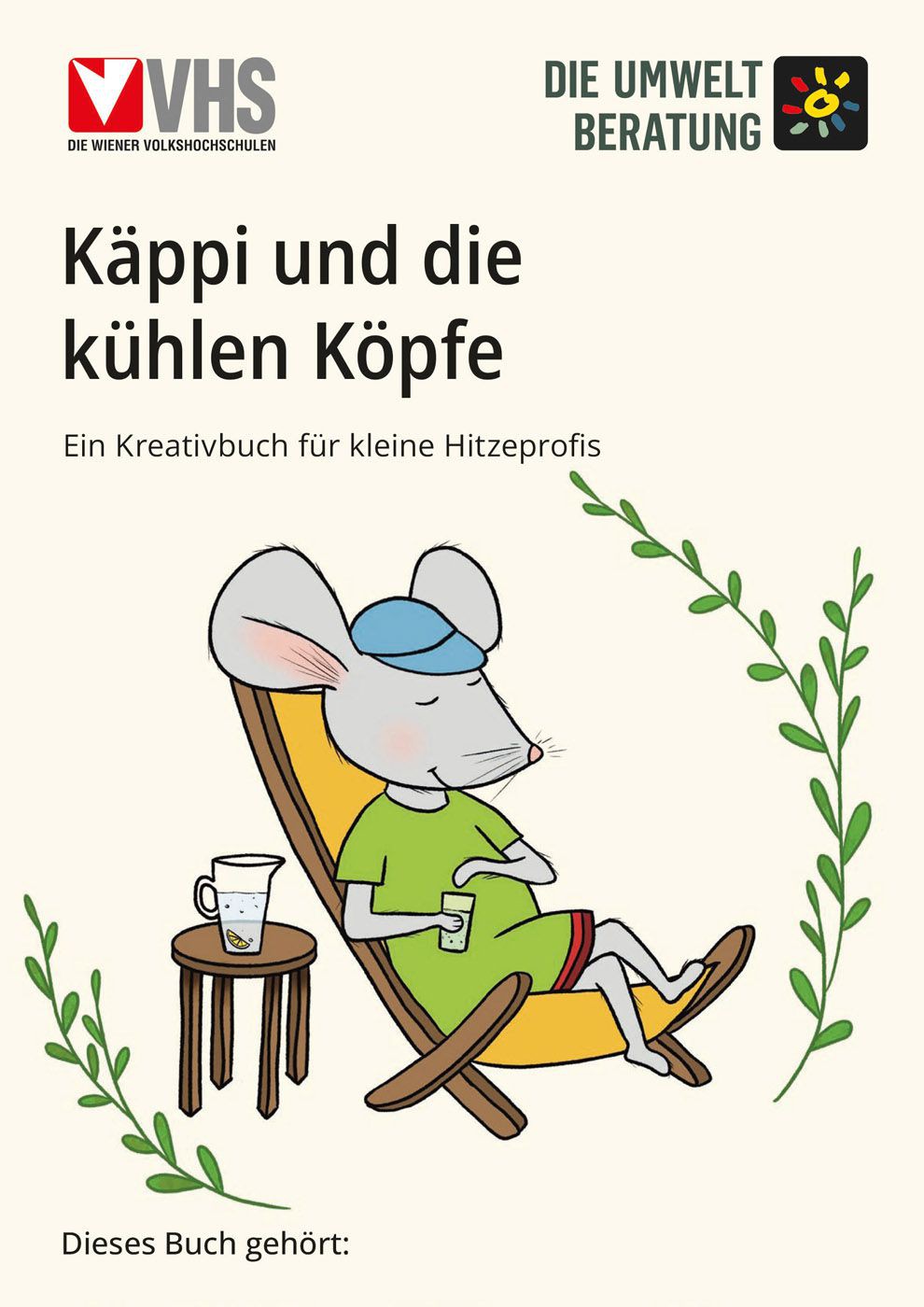 Cover mit Maus im Liegestuhl