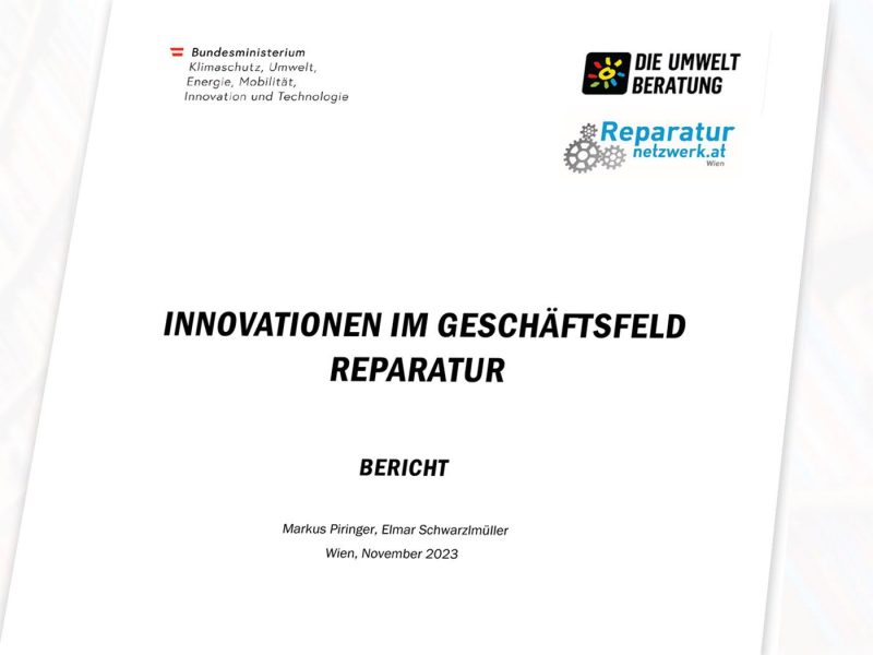 Cover vom Bericht