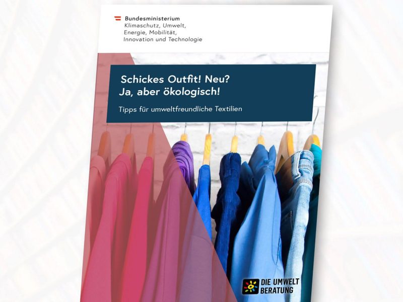 Cover Textilbroschüre