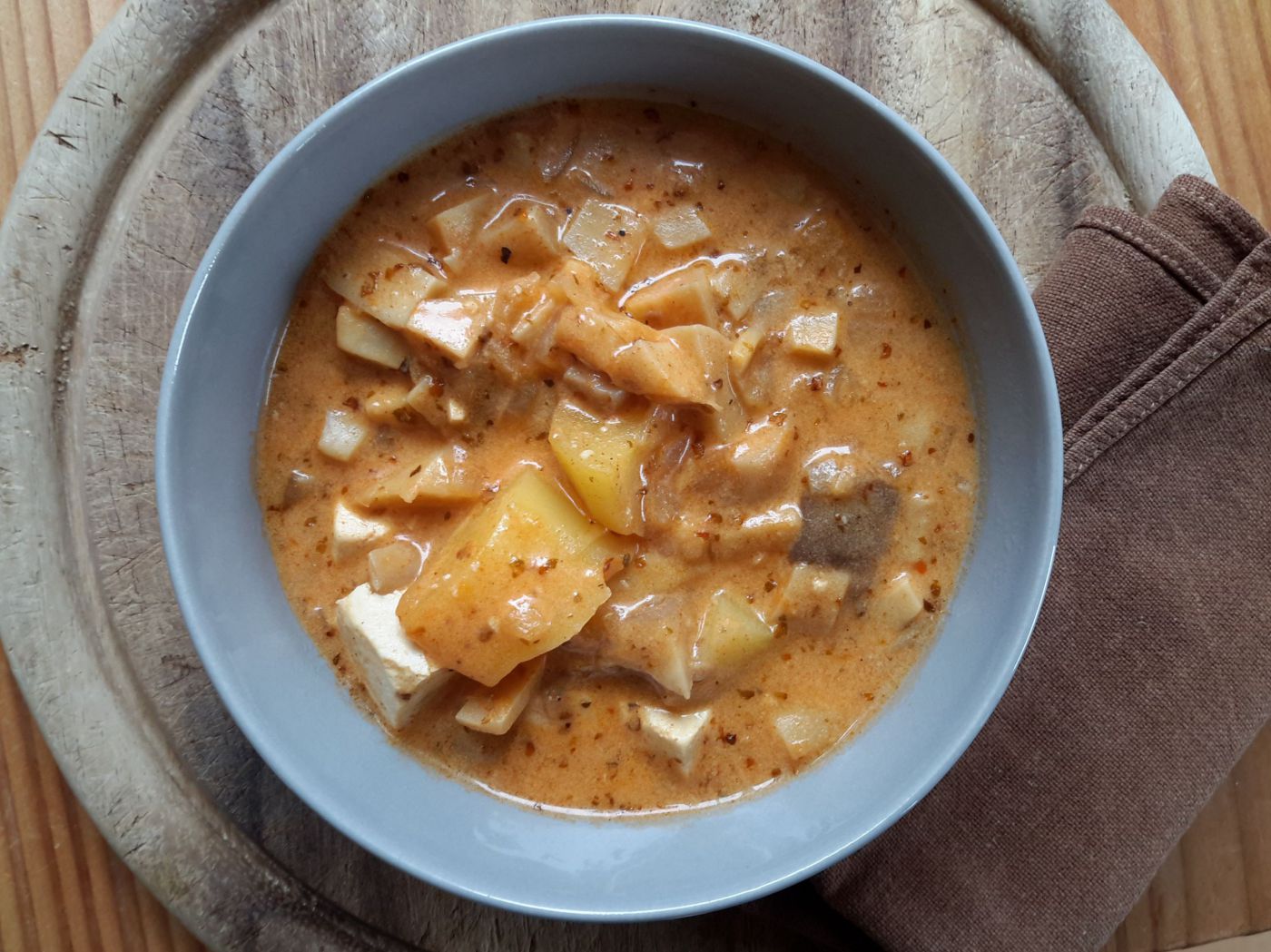 Auberginencurry mit Tofu