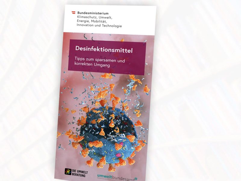 Folder zu Desinfektionsmittel