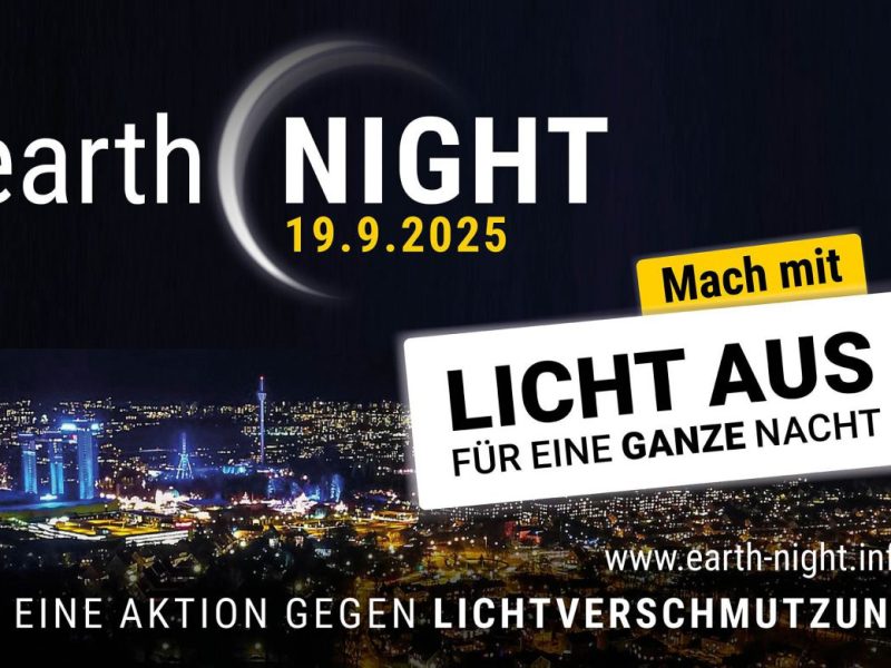 Blick auf nächtliche Stadt