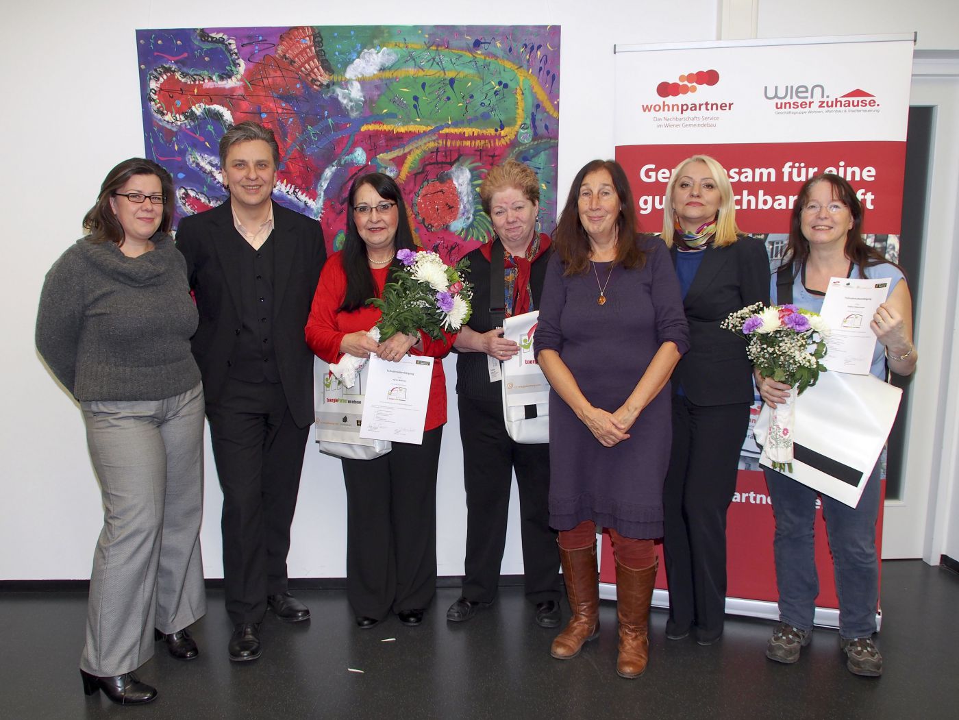 Energiepartner Diplom Gruppenfoto
