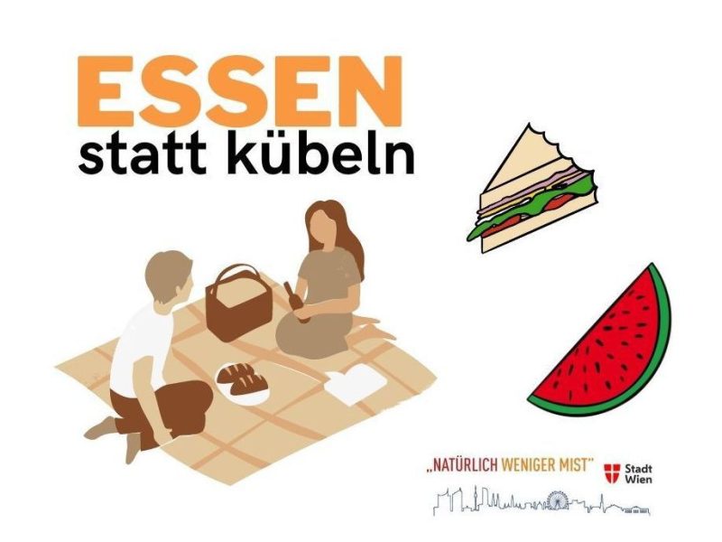 Picknick auf einer Decke