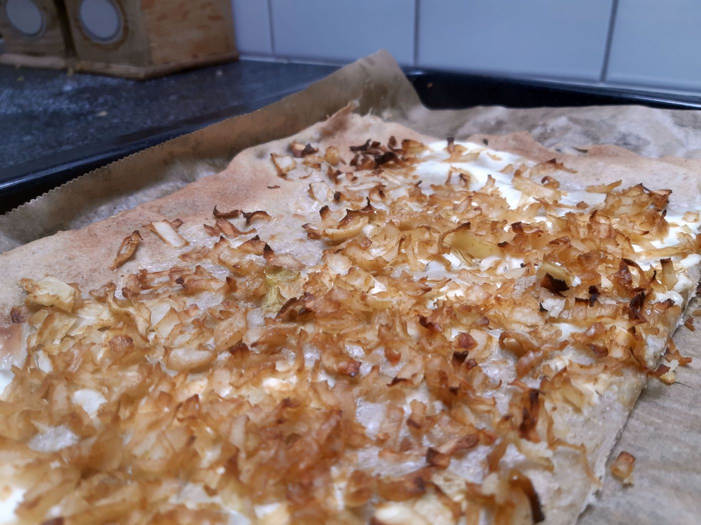 Backblech mit Gericht