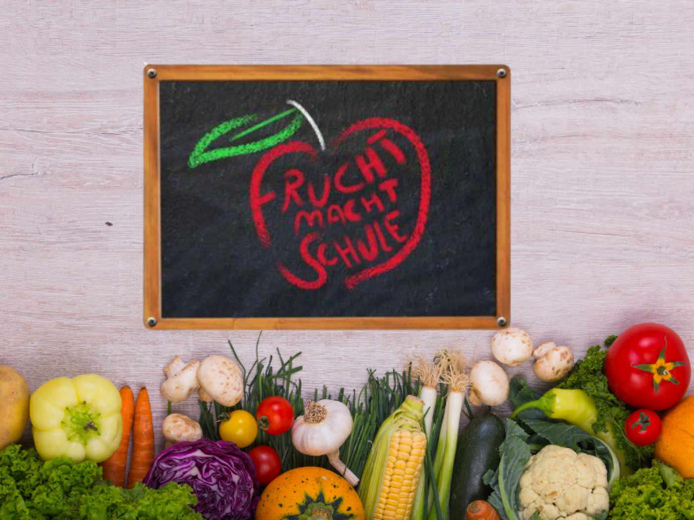Gemüse und Frucht macht Schule Logo