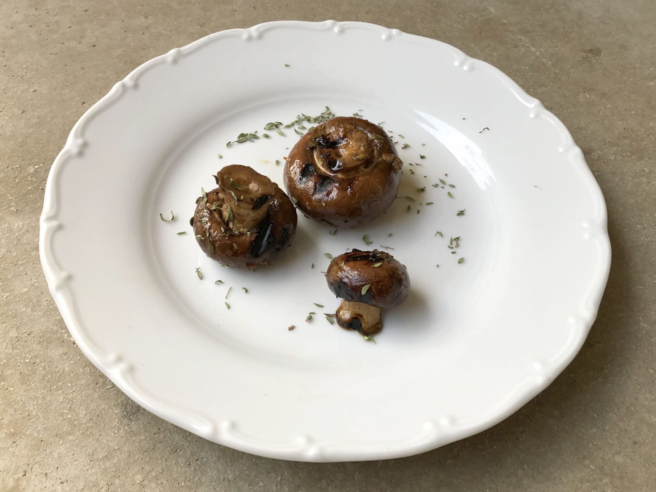 Balsamico Champignons vom Grill