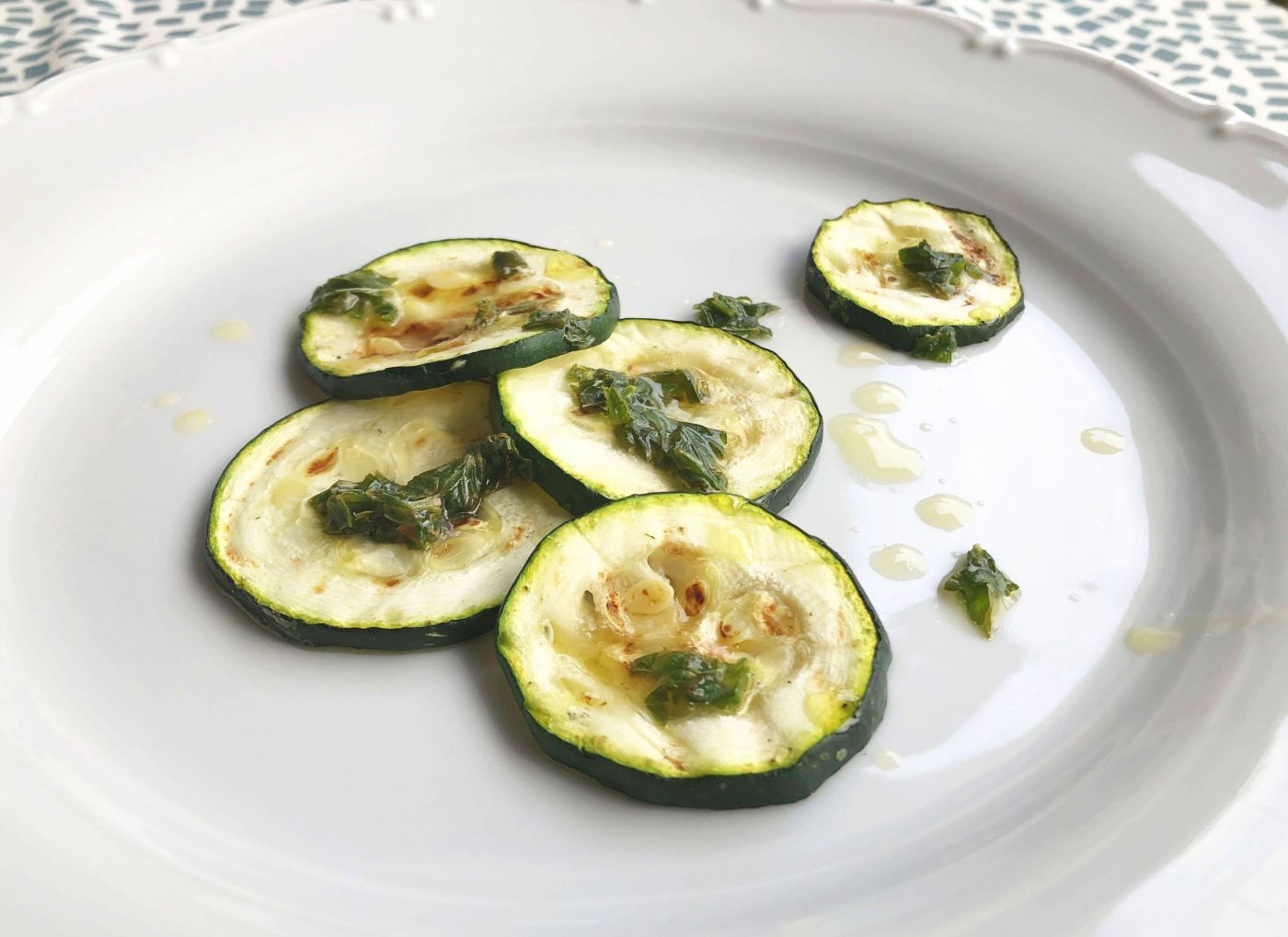 Gegrillte Zucchini