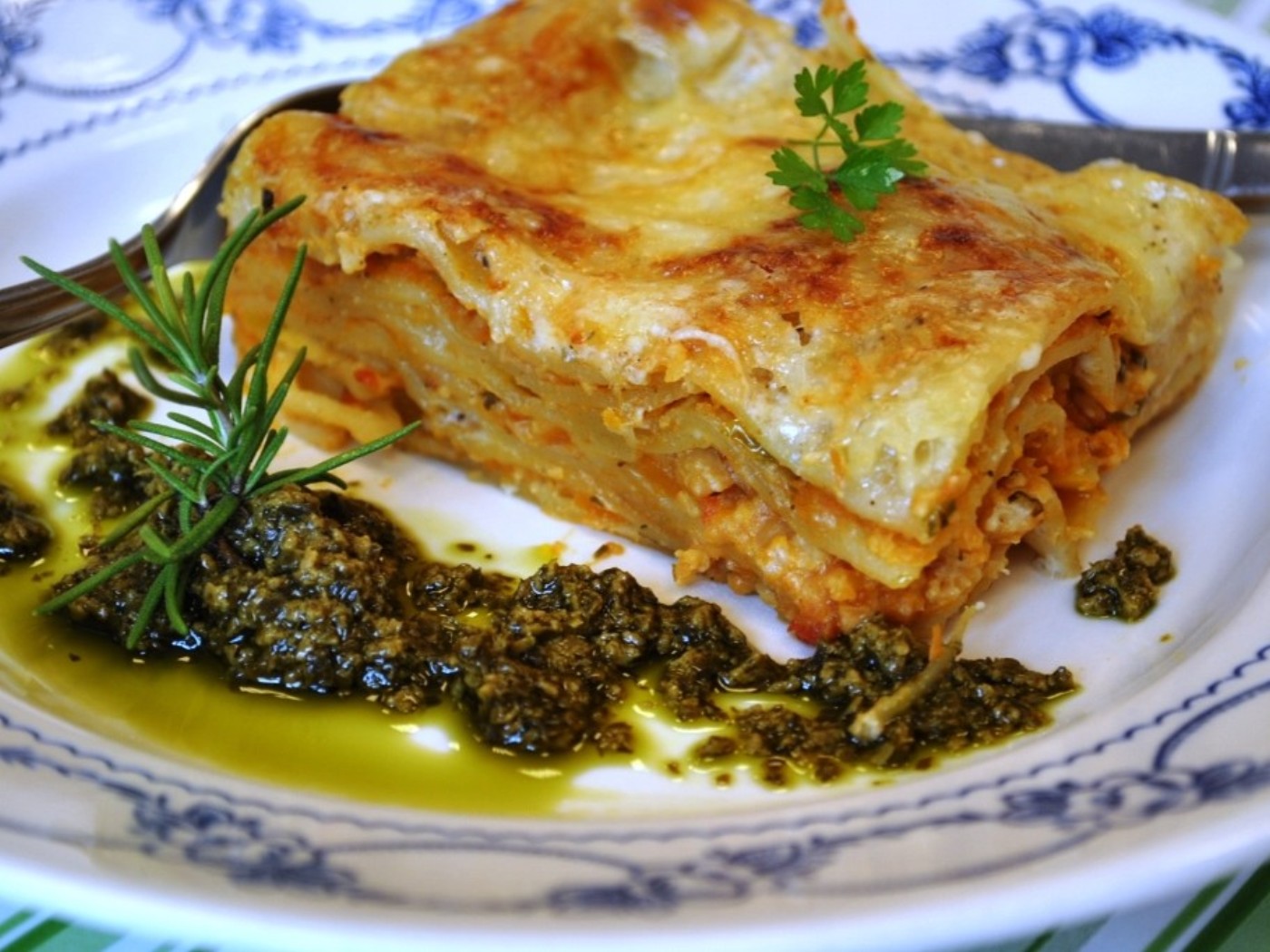 Gemüselasagne vegetarisch