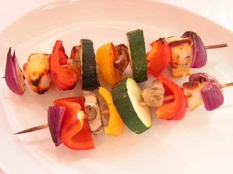 Gemüsespieß