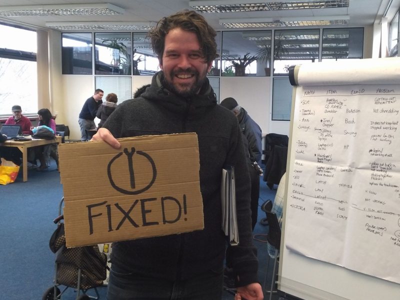 Besuch in den Räumen der Hackney Fixers