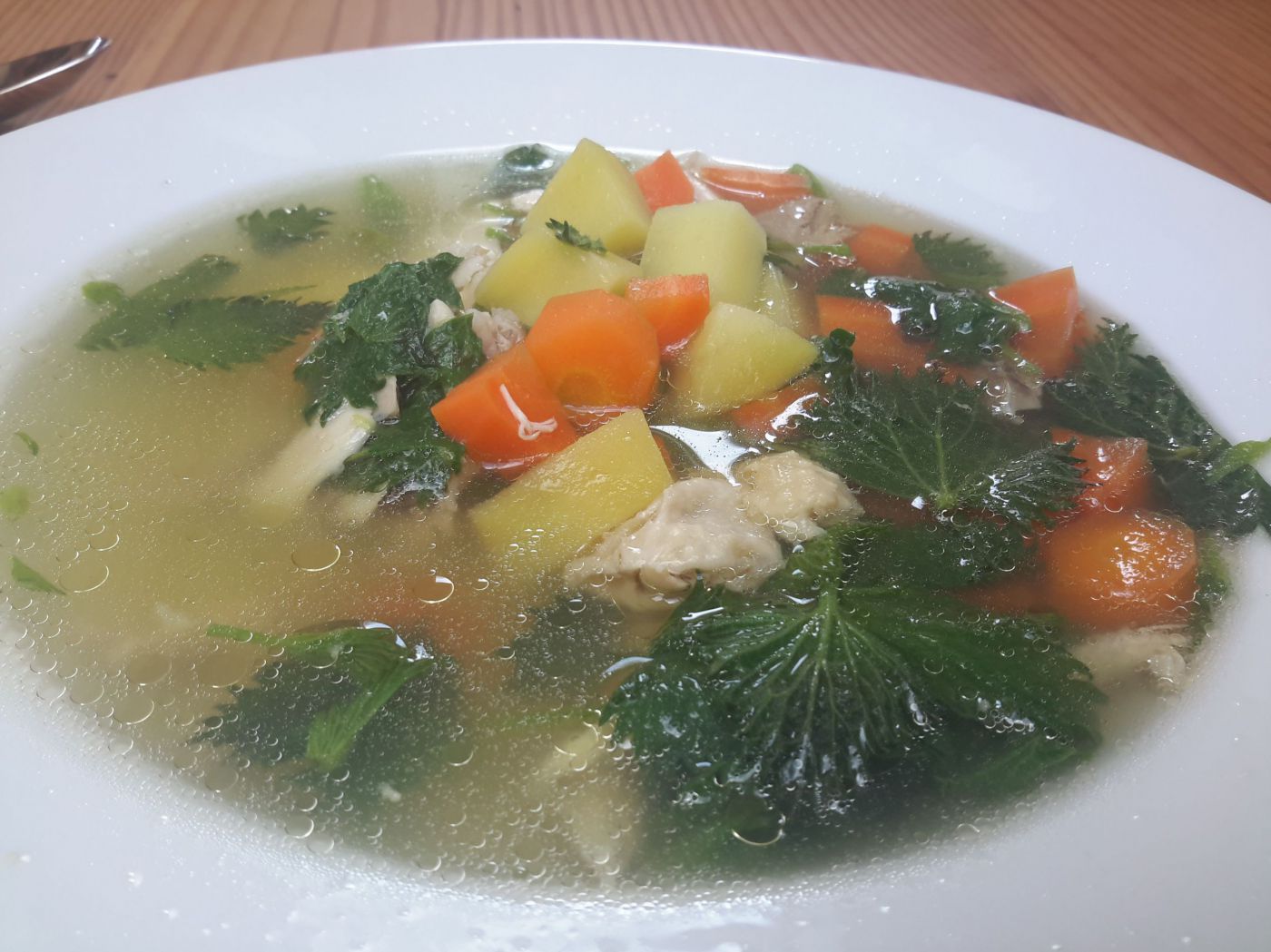 asiatische Hühnersuppe