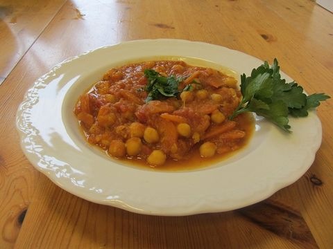 Kichererbsen-Eintopf