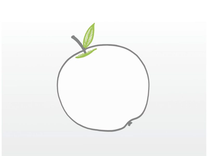 Klimakampagne Sujet Apfel