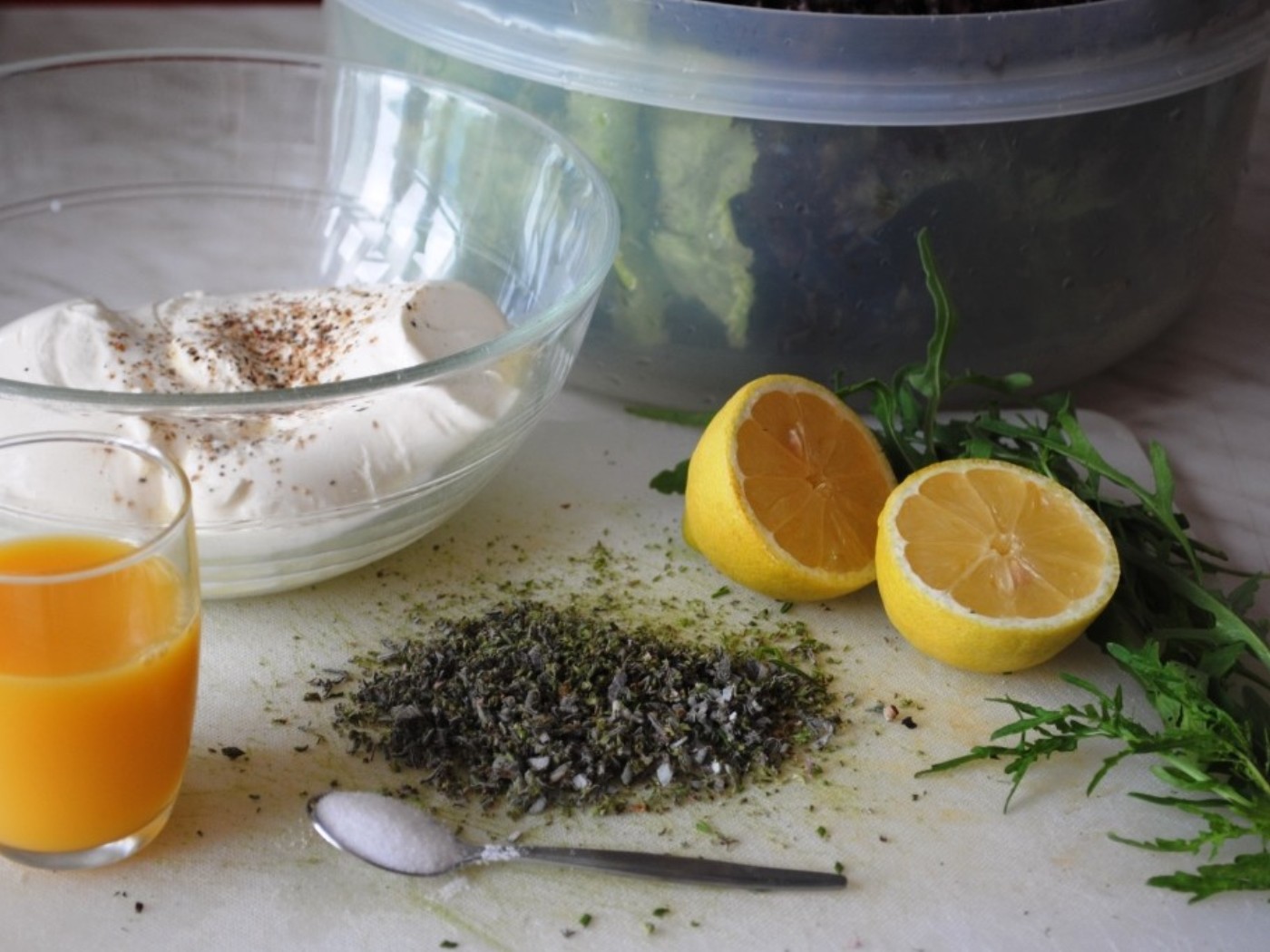 Kräuterrahm-Dressing